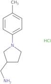 {[1-(4-Methylphenyl)-3-pyrrolidinyl]methyl}amine hydrochloride