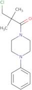 3-Chloro-2,2-dimethyl-1-(4-phenylpiperazin-1-yl)propan-1-one