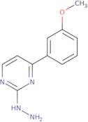 2-Hydrazino-4-(3-methoxyphenyl)pyrimidine