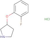 3-(2-Fluorophenoxy)pyrrolidine hydrochloride