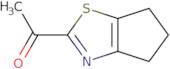 1-{4H,5H,6H-Cyclopenta[D][1,3]thiazol-2-yl}ethan-1-one