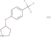 3-[4-(Trifluoromethyl)phenoxy]pyrrolidinehydrochloride