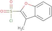 3-Methyl-1-benzofuran-2-sulfonyl chloride