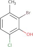 2-Bromo-6-chloro-3-methylphenol