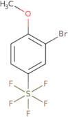 1-Methoxy-2-bromo-4-(pentafluorosulfanyl)benzene