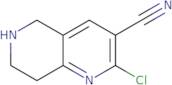 2-Chloro-5,6,7,8-tetrahydro-1,6-naphthyridine-3-carbonitrile