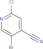 5-bromo-2-chloropyridine-4-carbonitrile