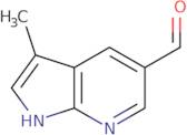 3-Methyl-1H-pyrrolo[2,3-b]pyridine-5-carbaldehyde