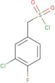 (3-Chloro-4-fluorophenyl)methanesulfonyl chloride