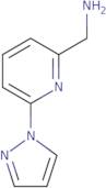 [6-(1H-Pyrazol-1-yl)pyridin-2-yl]methanamine