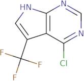 4-chloro-5-(trifluoromethyl)-7h-pyrrolo[2,3-d]pyrimidine