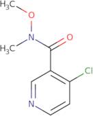 4-Chloro-N-methoxy-N-methylpyridine-3-carboxamide