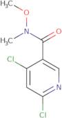 4,6-Dichloro-N-methoxy-N-methylnicotinamide