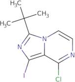 -3(tert-butyl)-8-chloro-1-iodoimidazo[1,5-a]pyrazine