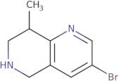 3-Bromo-8-methyl-5,6,7,8-tetrahydro-1,6-naphthyridine