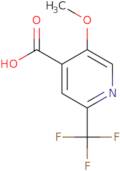 5-Methoxy-2-(trifluoromethyl)pyridine-4-carboxylic acid