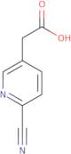 2-(6-Cyanopyridin-3-yl)acetic acid