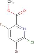 Methyl 5-bromo-6-chloro-3-fluoropyridine-2-carboxylate