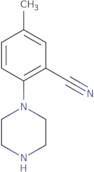 5-Methyl-2-piperazinobenzonitrile