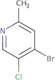 4-Bromo-5-chloro-2-methylpyridine