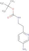 tert-Butyl N-[2-(5-aminopyridin-2-yl)ethyl]carbamate