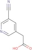 2-(5-Cyanopyridin-3-yl)acetic acid