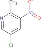 5-Chloro-2-methyl-3-nitropyridine