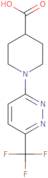 1-[6-(Trifluoromethyl)pyridazin-3-yl]piperidine-4-carboxylic acid