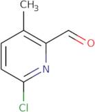 6-Chloro-3-methylpicolinaldehyde