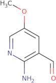 2-Amino-5-methoxypyridine-3-carbaldehyde