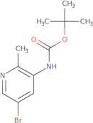 tert-Butyl N-(5-bromo-2-methylpyridin-3-yl)carbamate