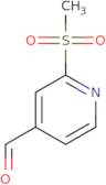 2-Methanesulfonylpyridine-4-carbaldehyde