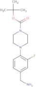 tert-Butyl 4-[4-(aminomethyl)-2-fluorophenyl]piperazine-1-carboxylate