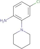 4-Chloro-2-(piperidin-1-yl)aniline