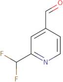 2-(Difluoromethyl)pyridine-4-carbaldehyde