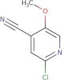 2-Chloro-5-methoxyisonicotinonitrile