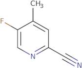 5-Fluoro-4-methylpyridine-2-carbonitrile