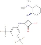 3-[[3,5-Bis(trifluoromethyl)phenyl]amino]-4-[[(1R,2R)-2-(dimethylamino)cyclohexyl]amino]-3-cyclo...