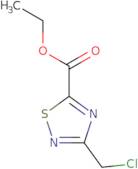 Ethyl 3-(chloromethyl)-1,2,4-thiadiazole-5-carboxylate