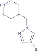 4-[(4-Bromo-1H-pyrazol-1-yl)methyl]piperidine