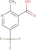 2-Methyl-5-(trifluoromethyl)pyridine-3-carboxylic acid