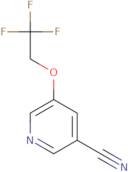 5-(2,2,2-Trifluoroethoxy)pyridine-3-carbonitrile