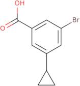 3-Bromo-5-cyclopropylbenzoic acid