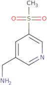 (5-Methanesulfonylpyridin-3-yl)methanamine