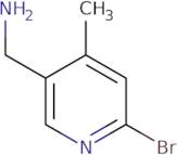 (6-Bromo-4-methylpyridin-3-yl)methanamine