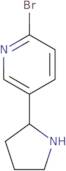 2-Bromo-5-(pyrrolidin-2-yl)pyridine