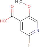 2-Fluoro-5-methoxyisonicotinic acid