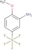 2-Methoxy-5-(pentafluorosulfur)aniline