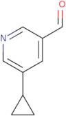 5-Cyclopropylpyridine-3-carbaldehyde