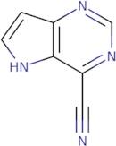 5H-Pyrrolo[3,2-d]pyrimidine-4-carbonitrile